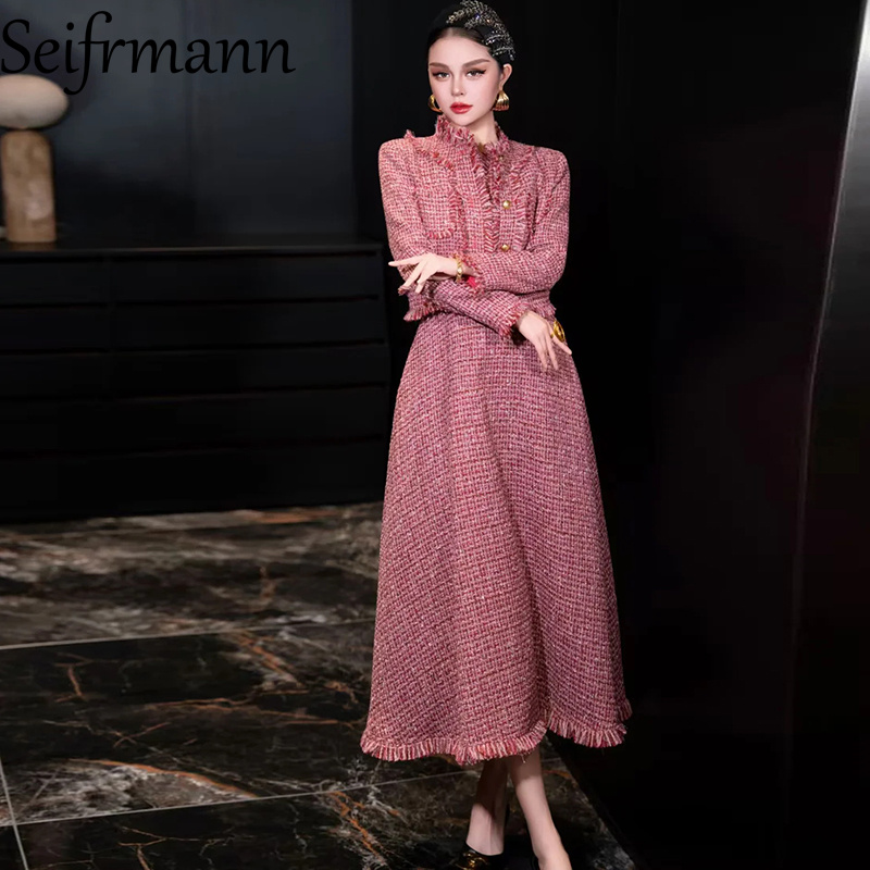 Women'S Fashion Long Coat - Seifrmann 2026 Bahar Kadın Yeni Moda