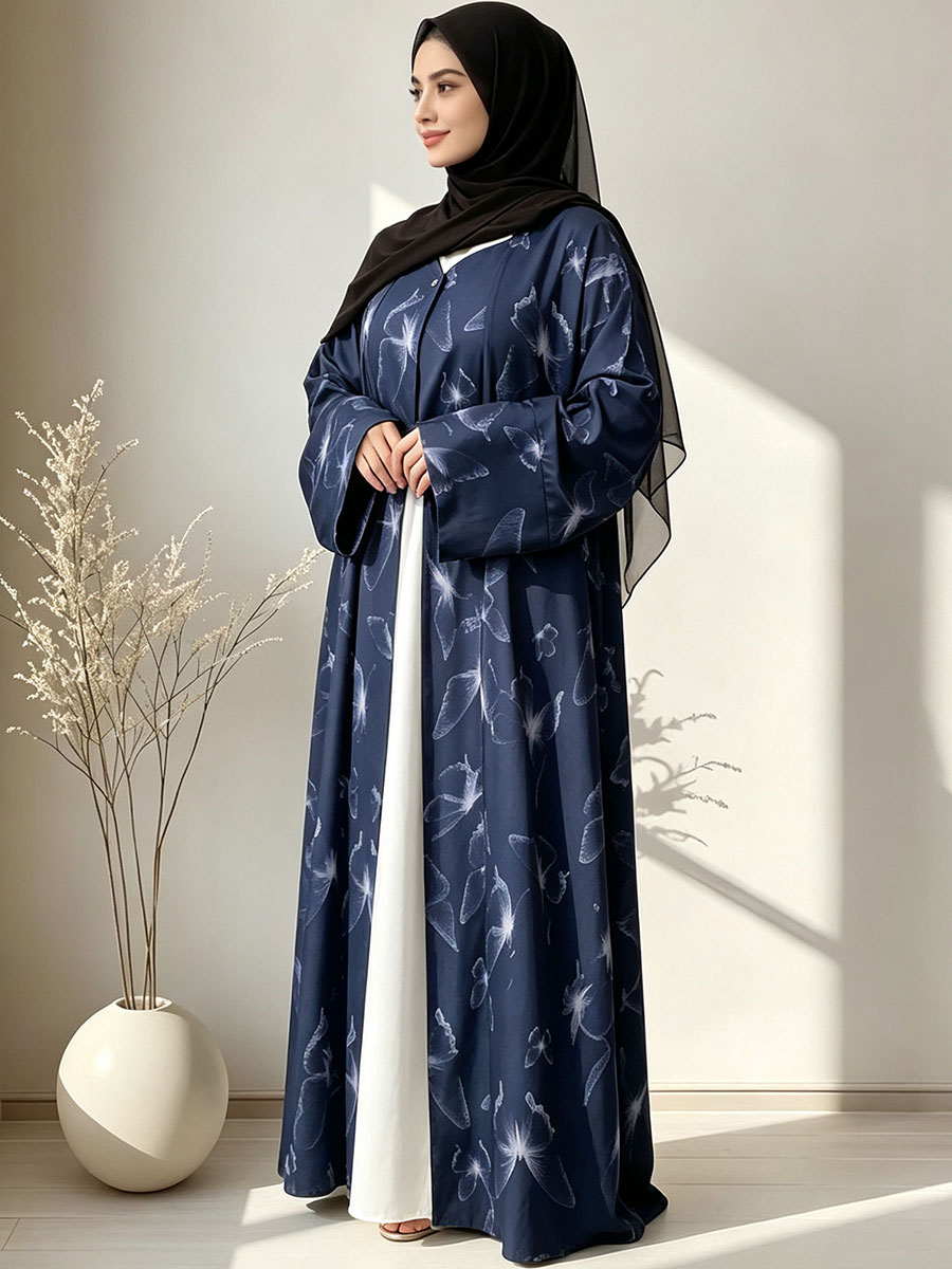Turkey Women Fashion - Orta Doğu Müslüman Abaya Modası Yeni