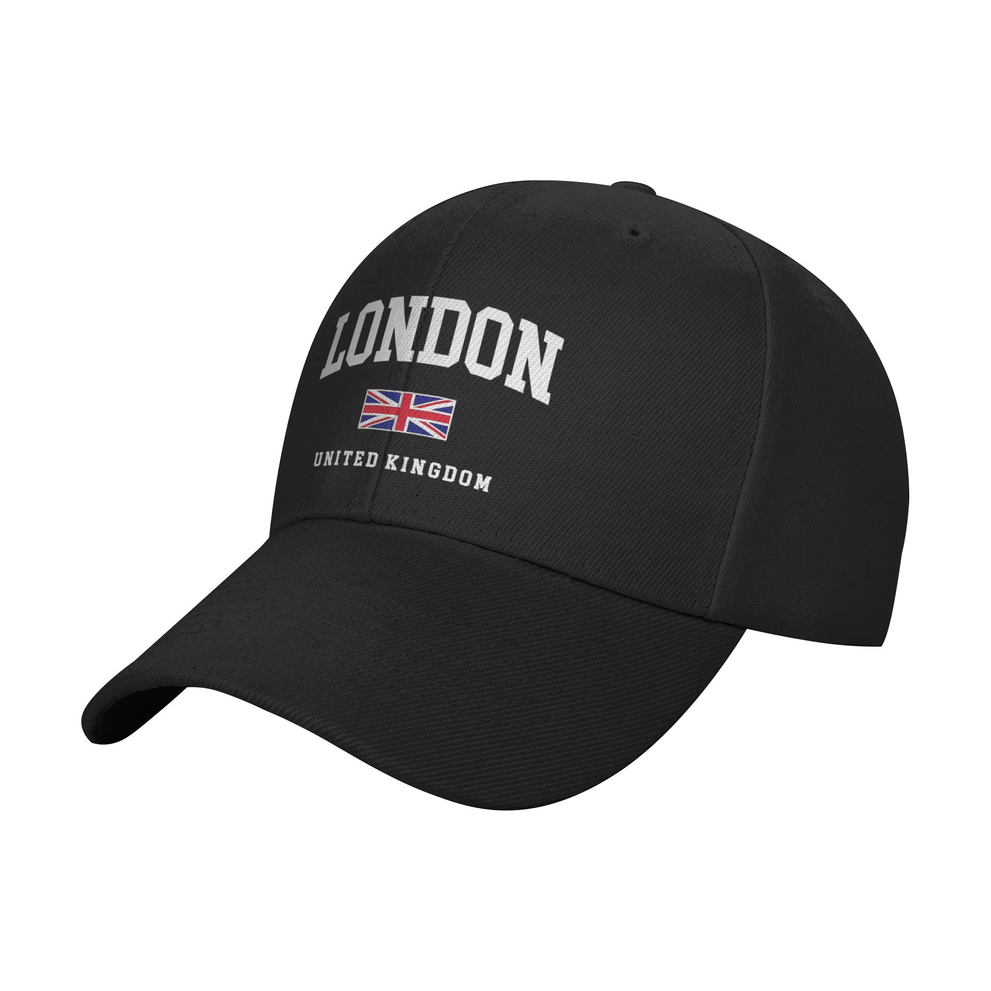 Women'S Fashion London - Minimalist Londra İngiltere Bayraklı Beyzbol Şapkası