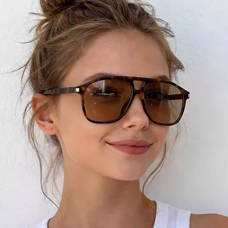 Lüks Büyük Çerçeveli Pilot Kad - Women'S Fashion Week Paris incelemesi ve fiyatı