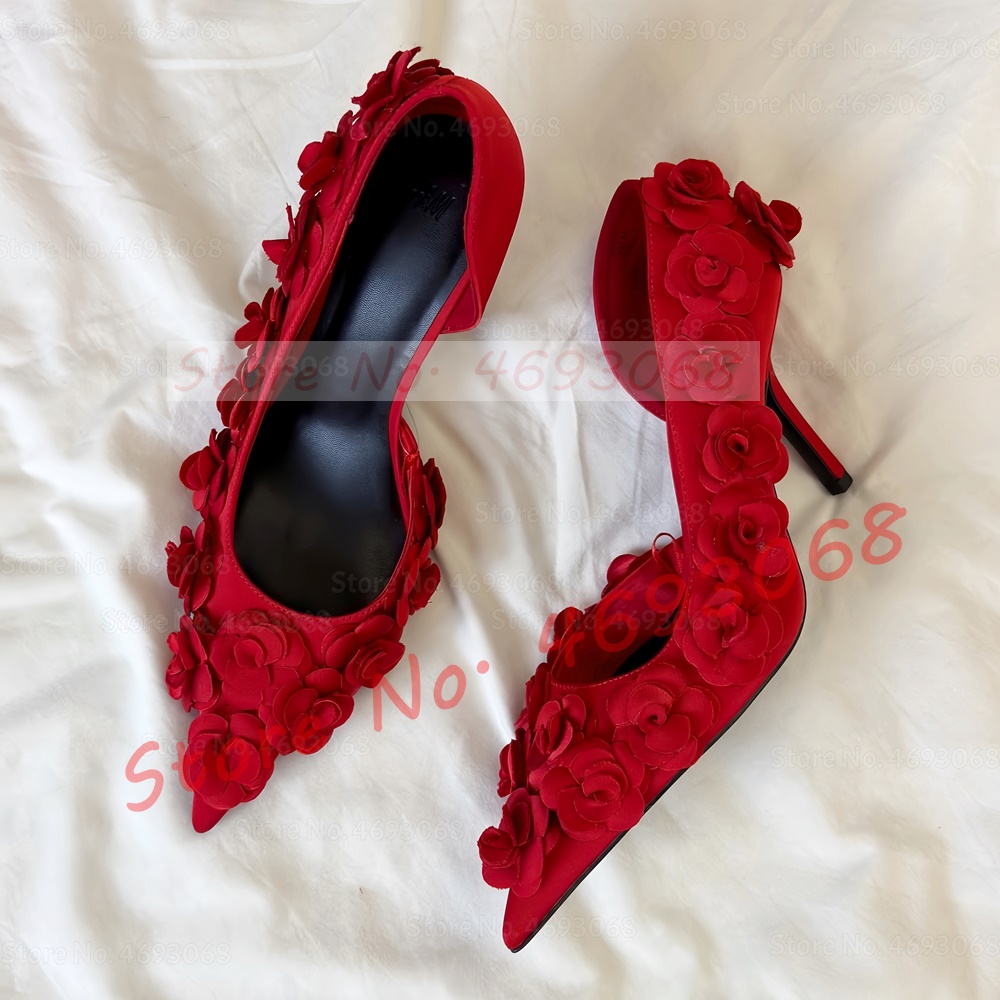 Canlı Kırmızı Çiçek Aplikeli S - Floral Summer Dress incelemesi ve fiyatı