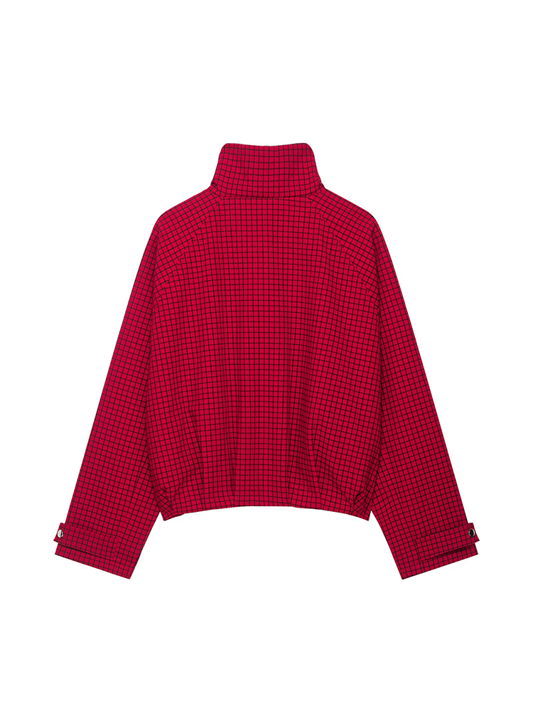 Sonbahar Kadın Ekose Bomber Ce - Women'S Fashion Bomber Jacket incelemesi ve fiyatı