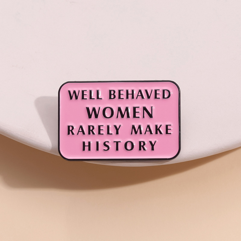 Kadın Gücü Mineli Broşlar Femi - Women Fashion History incelemesi ve fiyatı