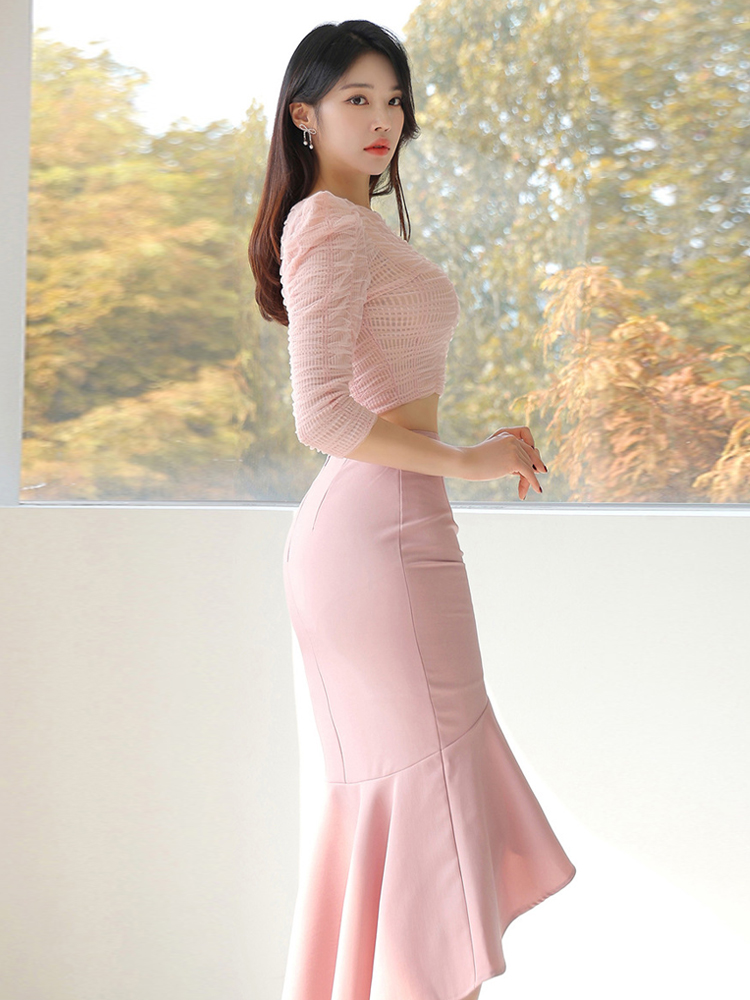 Yeni Moda Seksi Pembe Tatlı 2  - Women'S Fashion Long Coat incelemesi ve fiyatı