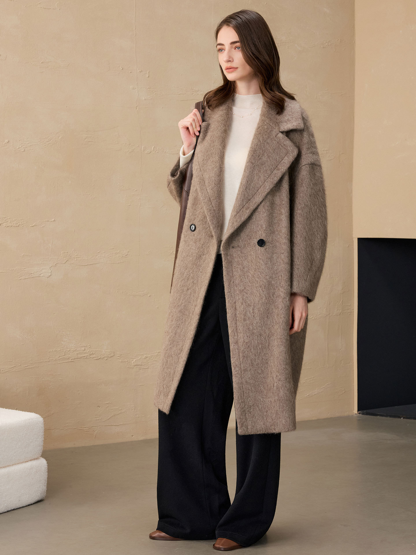Allingentle Kadın Blazer Yünlü - Women'S Fashion Long Coat incelemesi ve fiyatı