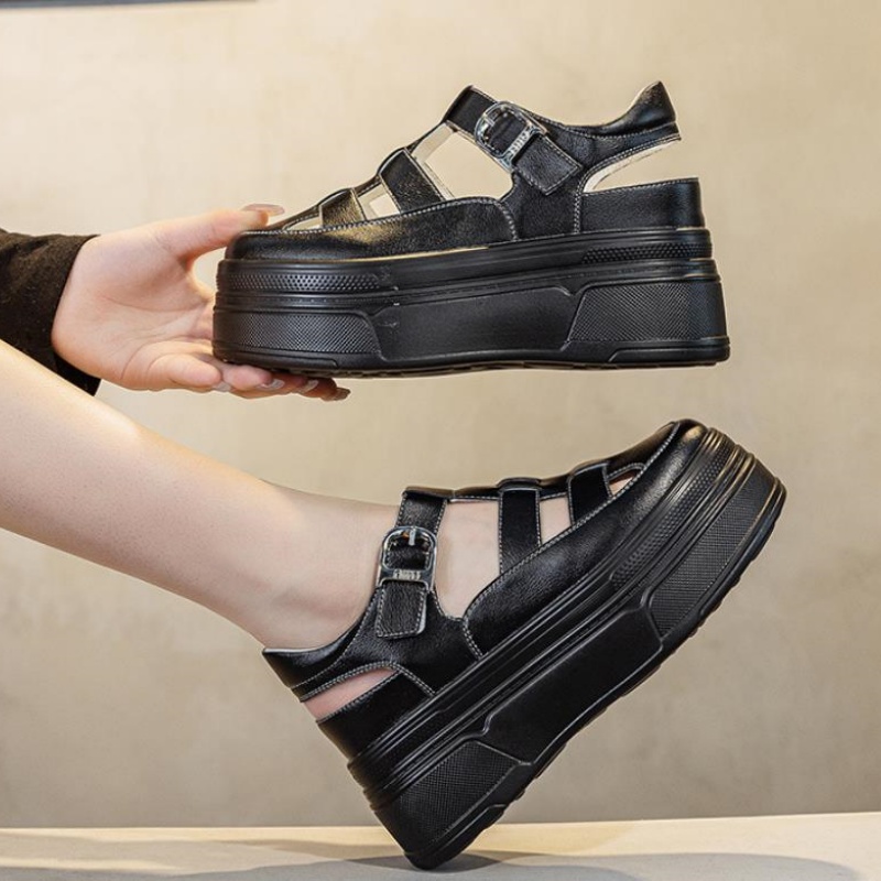 8.5 cm Içi Boş Tam Inek Hakiki - Sneakers Fashion Women incelemesi ve fiyatı