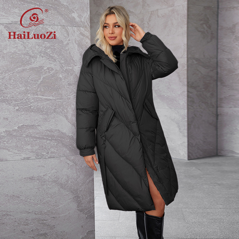 HaiLuoZi 2024 kadın kış artı b - Women'S Fashion Long Coat incelemesi ve fiyatı