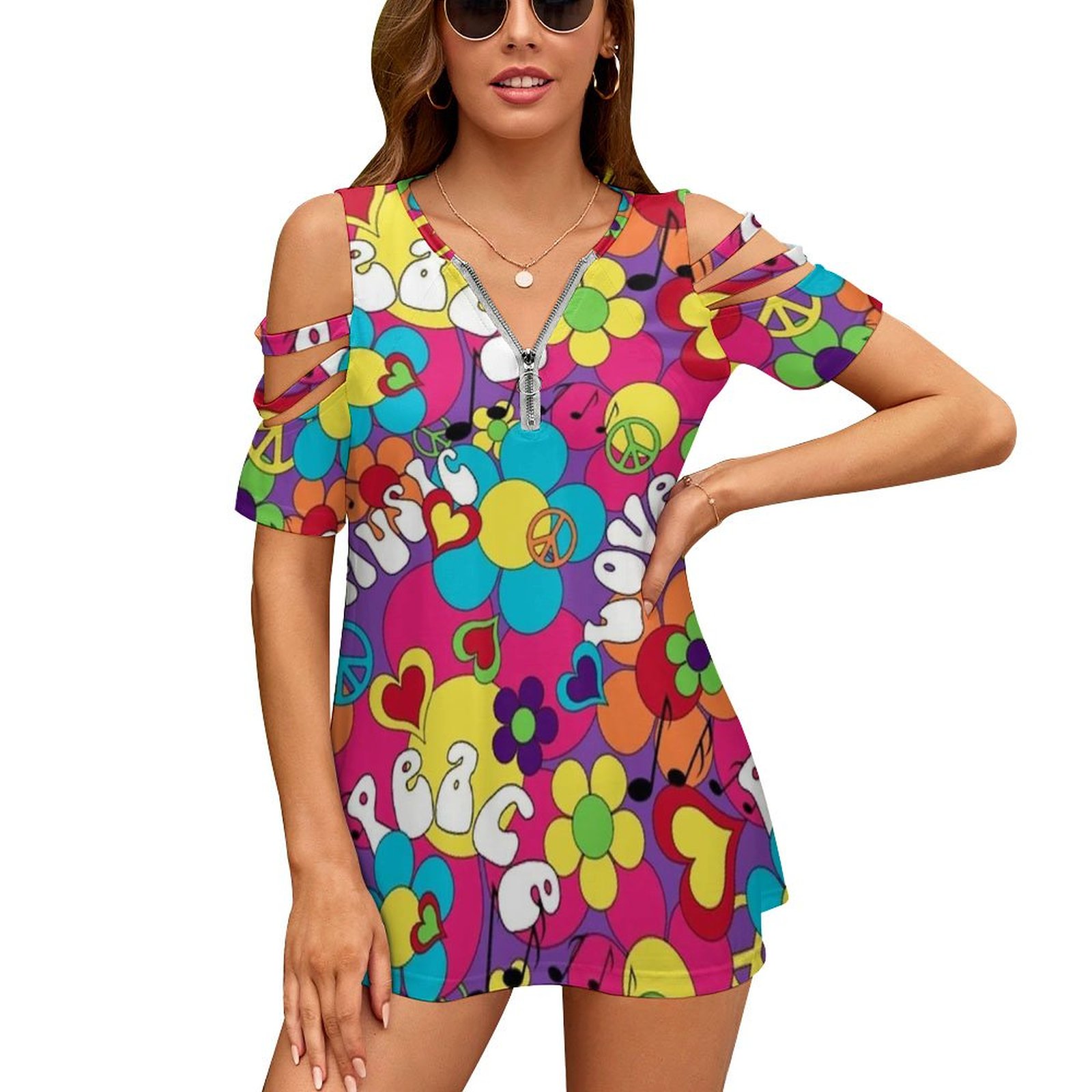 1960'lar Psychedelic Hippi Ren - Women'S Fashion In The 1960S incelemesi ve fiyatı