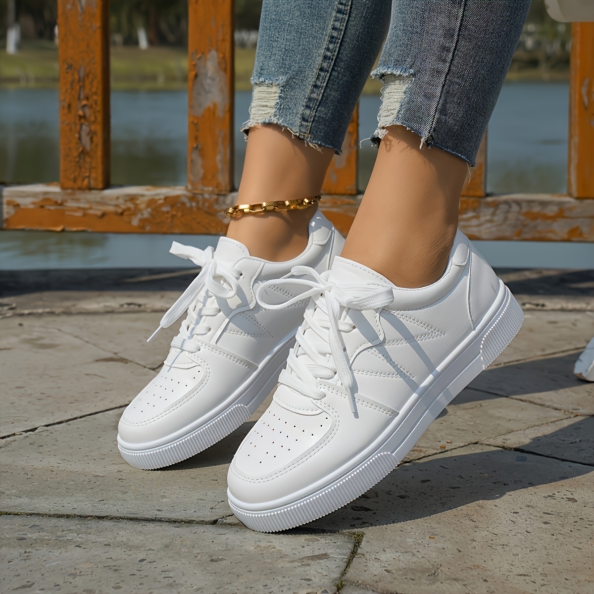 Kadın Spor Ayakkabıları Nefes  - Sneakers Fashion Women incelemesi ve fiyatı