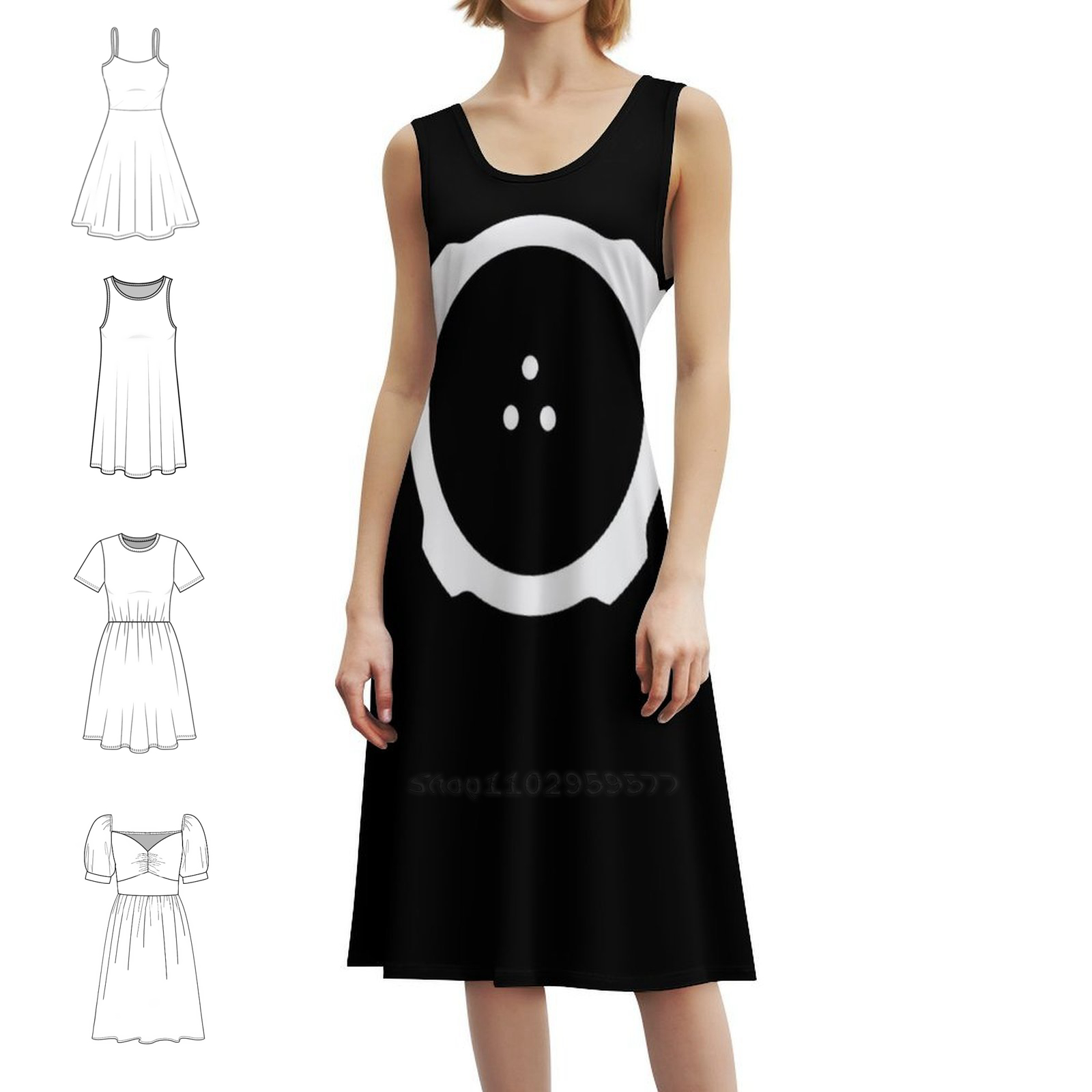 Ghost In The Shell Minimal Tas - Smocked Dress Women incelemesi ve fiyatı
