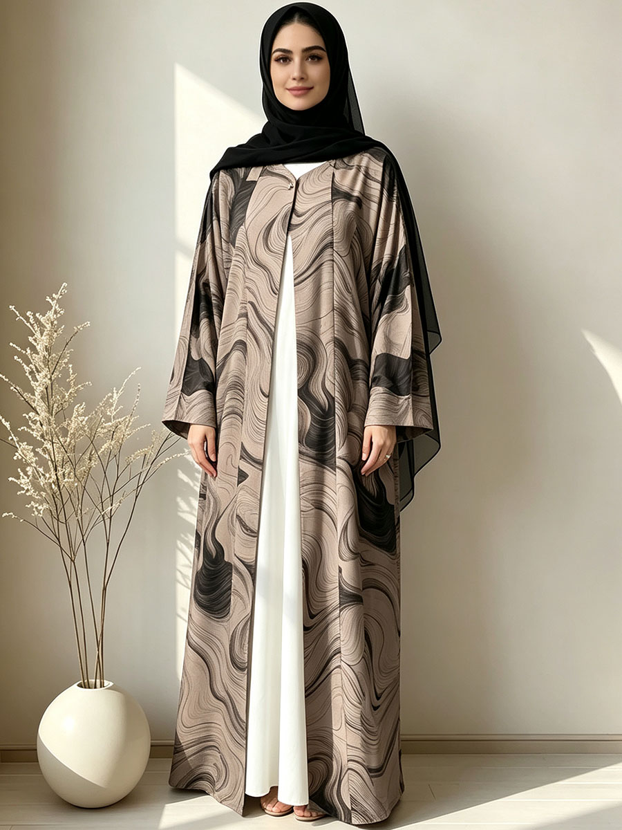 Orta Doğu Müslüman Abaya Modas - Turkey Women Fashion incelemesi ve fiyatı