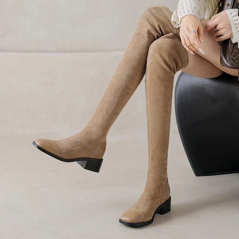 2025 Kadın Diz Üstü Uzun Çizme - Women Fashion Over 40 incelemesi ve fiyatı