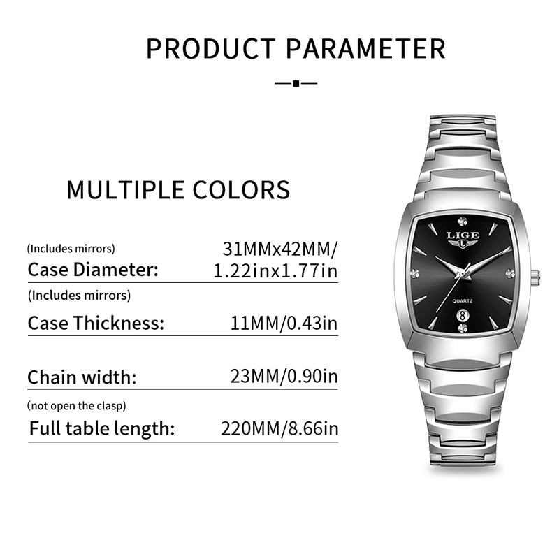 LIGE İzle kadın İş Lüks Bayanl - Fashion Women Watches incelemesi ve fiyatı