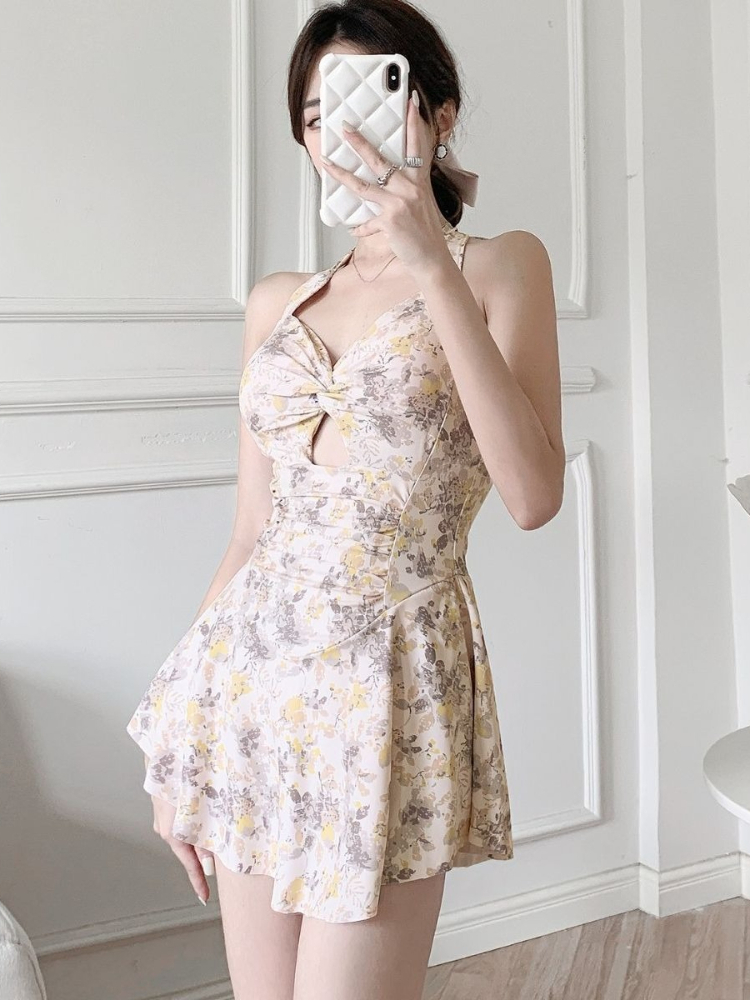 Yeni Yaz Çiçek Baskı Monokini  - Floral Summer Dress incelemesi ve fiyatı