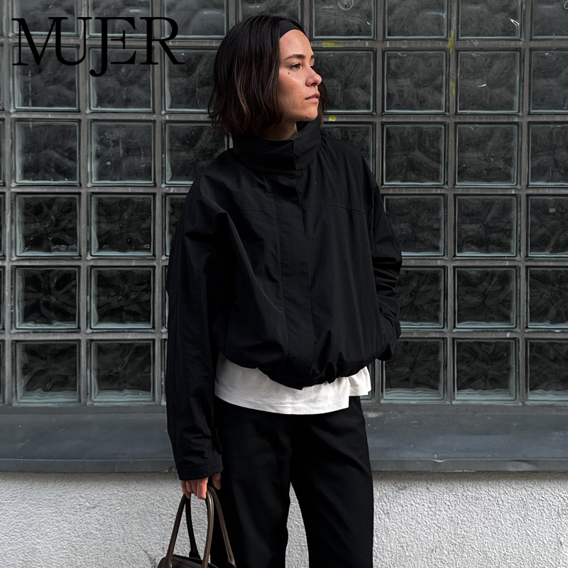 MUJER Siyah Rüzgarlık Kadın Fe - Women'S Fashion Bomber Jacket incelemesi ve fiyatı