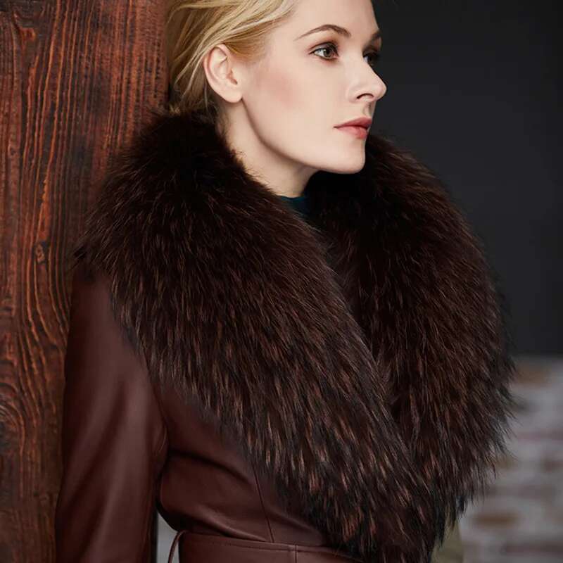Rakun Kürk Yaka Kadın Kış Kürk - Women'S Fashion Long Coat incelemesi ve fiyatı